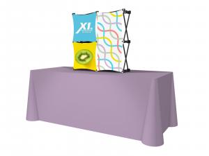 X1m 5 ft. -- 2x2 C Fabric Table Top Pop-Up Display